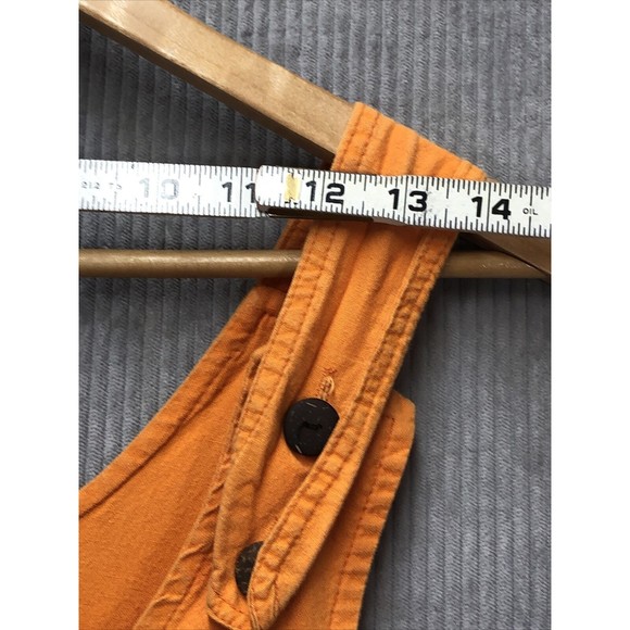 Himalaya Handmade Harem Jumpsuit Overall Orange L/XL Boho Hippie Grunge Romper - Picture 10 of 12